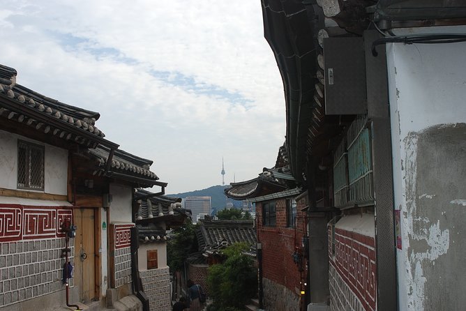 8 Hours Private tour with top attractions in Seoul - N Seoul Tower views plus Namsangol Hanok Village walking