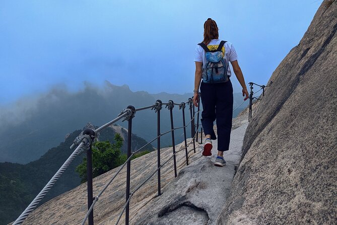 Bukhansan National Park: The Summit Course - Steep ascent: 600 meters up in about 2.1 km