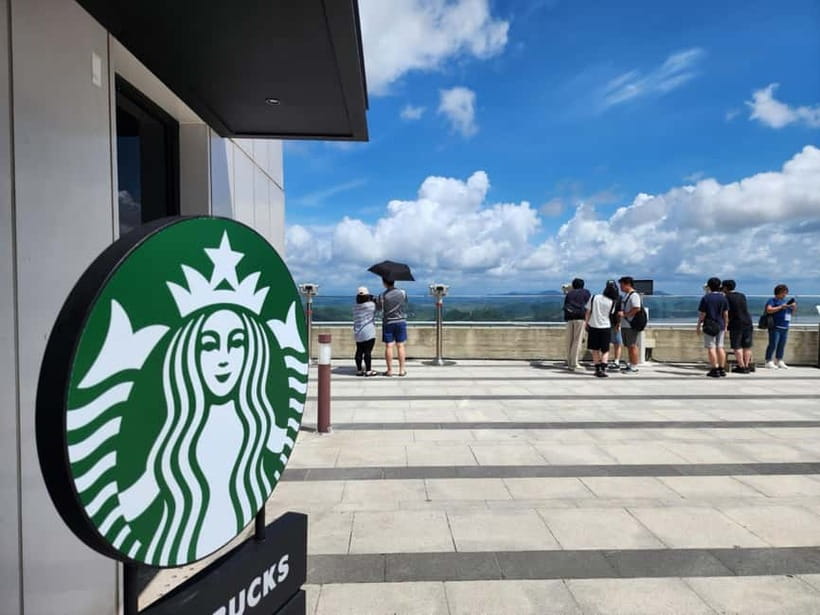 Closest Observatory to DMZ: North Korea View(Starbucks Tour) - Aegibong Peace Eco Park and Jogang Observatory: why this DMZ view feels different