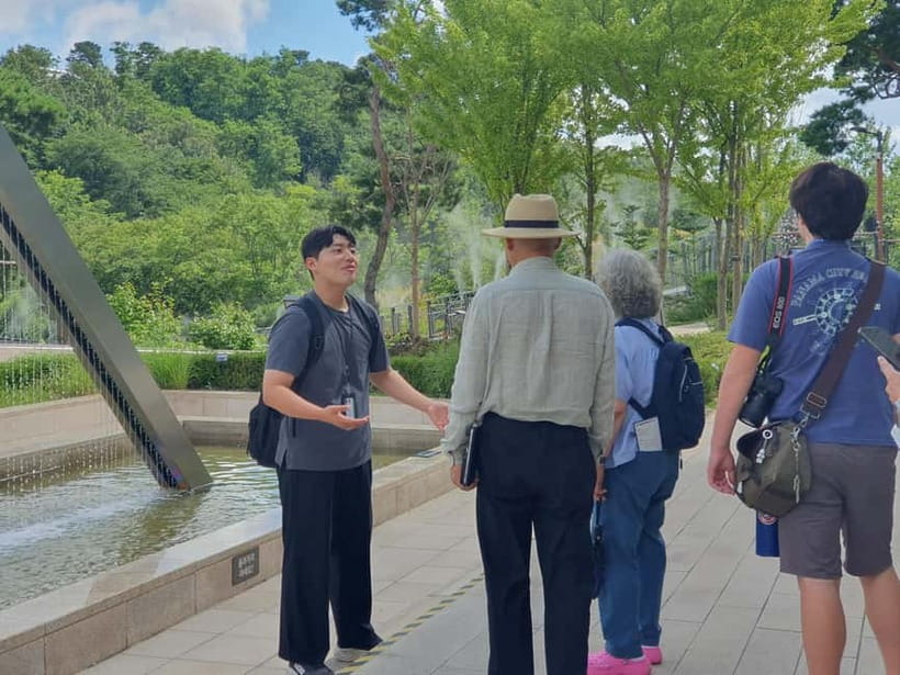 Closest Observatory to DMZ: North Korea View(Starbucks Tour) - Your 1.5 hours at Aegibong: Hill 154, peace symbolism, and the bridge design