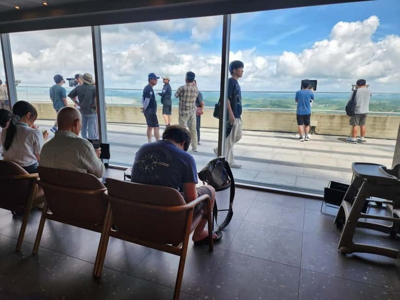 Closest Observatory to DMZ: North Korea View(Starbucks Tour) - Starbucks 1.4 km away: the most unlikely pairing in the DMZ zone