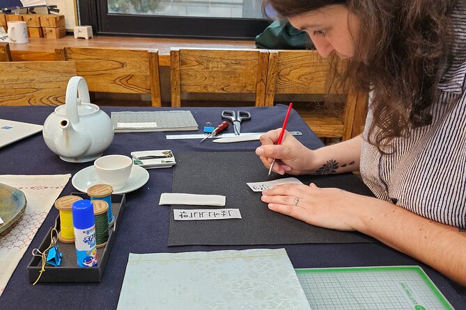Create a Handmade Traditional Korean Notebook in Insadong - What you will make: a Korean-bound notebook with your thread color and Korean name