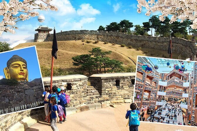 Day Tour of Suwon Hwaseong Fortress Starfield Waujeongsa Temple - Key highlights worth your time