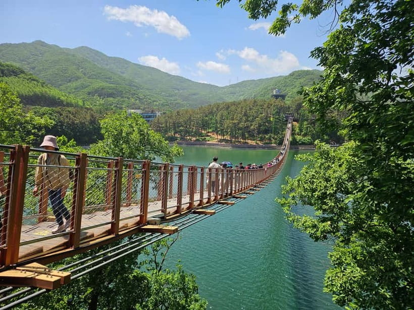 DMZ; NK Defector, 3rd Tunnel, Suspension Bridge,Hotel pickup - Imjingak Park: where the border story starts with bridges