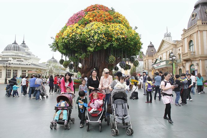 Everland Amusement Park with free-ride Ticket - Entering Everland with a free-ride pass mindset