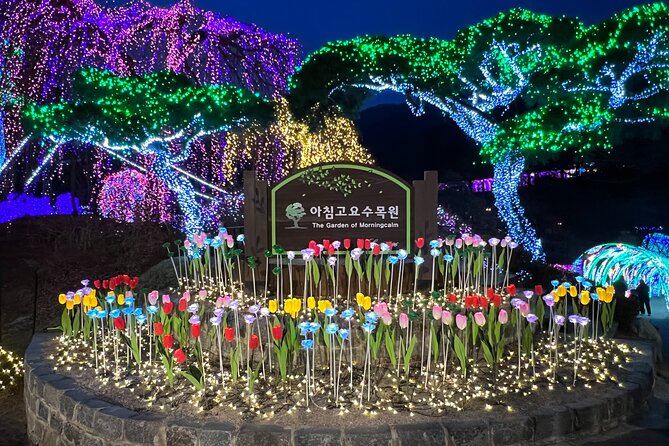 Four Seasons of Nami Island with Garden of Morning Calm Tour - Nami Island: the half-moon walk, the dam story, and the underground wires