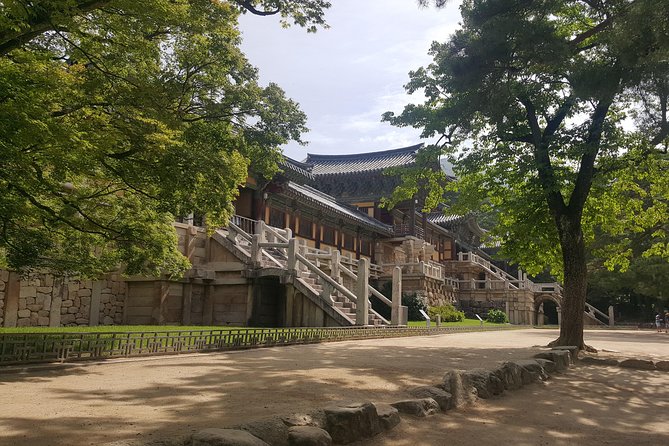 Gyeongju UNESCO Sites Tour by KTX train; The Museum Without walls - Bulguksa Temple: the stone pagodas that define an era
