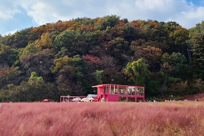 Herb Island and Sanjung Lake and Bidulginang Water Falls - Sanjung Lake: Autumn Views With a Comfortable Time Window