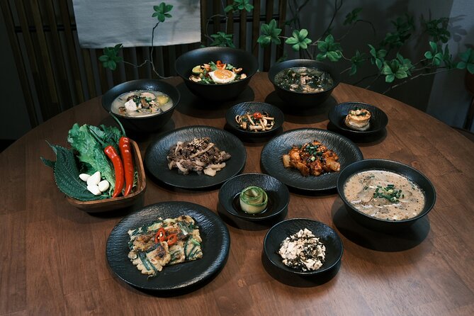 Korean Cooking Class Full Meal with BBQ on an All in One Table - Choosing your main and soup or stew based on taste