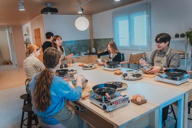 Korean Cooking Class with Grocery Shopping at Seoul Local Market - Key highlights