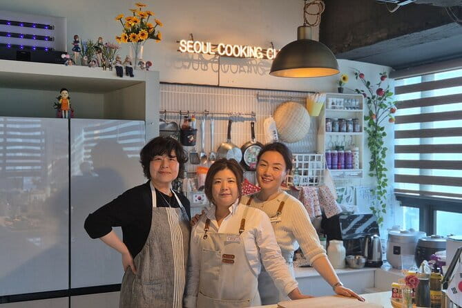 Korean Home Style Cooking Class in Gangnam Seoul - Cook Four Popular Korean Dishes and Learn the Logic Behind Them