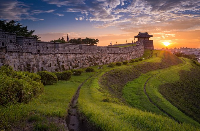 Night View Tour to Suwon Hwaseong Fortress from Seoul - From Myeongdong meeting point to Suwon in an air-conditioned vehicle