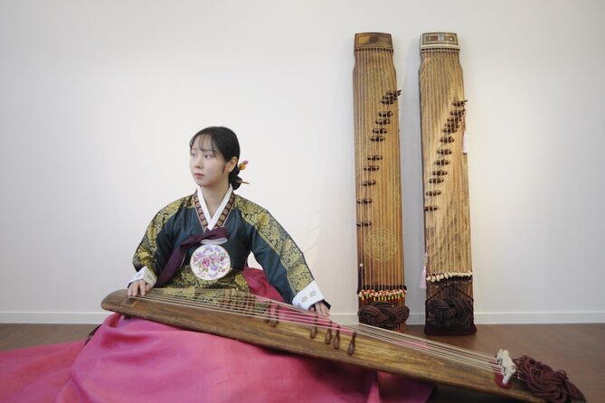 Play Gayageum in Hanbok Cultural Experience in Bukchon - Key things to know before you book