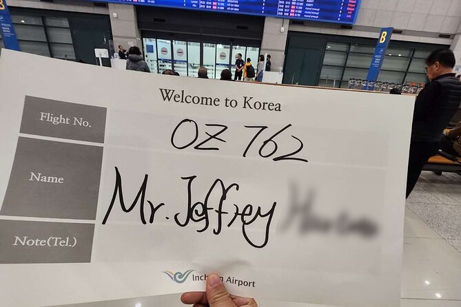 Private Airport Transfer : Incheon to/from Seoul (up to 7 pax) - The 90-Minute Waiting Window, Immigration, and Flight Delays
