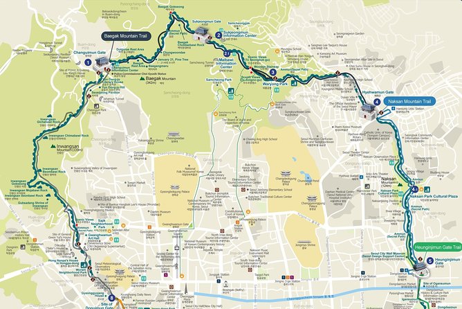 Private Seoul Wall Trekking [Inwangsan, Bugaksan, Naksan Park, N-Seoul Tower] - Why Seoul’s Fortress Walls Feel So Different from Usual Sightseeing