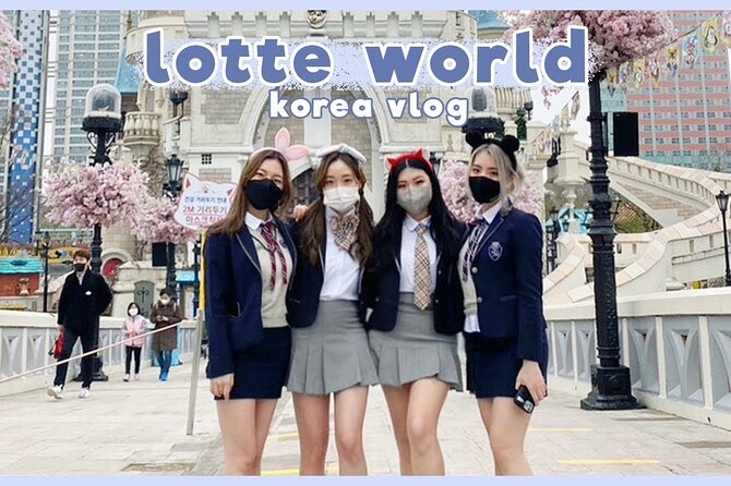 Private tour Lotte World,Tower,Aquarium(All Tickets are included) - Lotte World Tower: Seoul Sky height, glass photos, and duty-free shopping