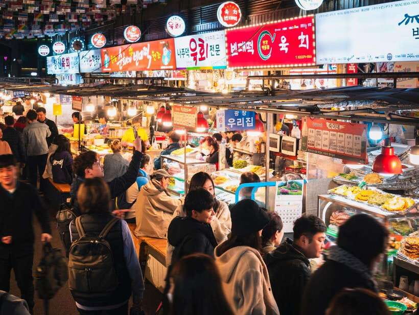 Seoul: Fearless Foodie Gwangjang Market Food Adventure - Your guide in practice: stories, photos, and pacing