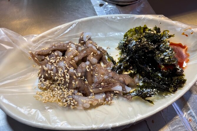 Seoul Fun Food Tour: 12 different food tastings - Cheonggyecheon Stream: quick scenery break, winter reality check