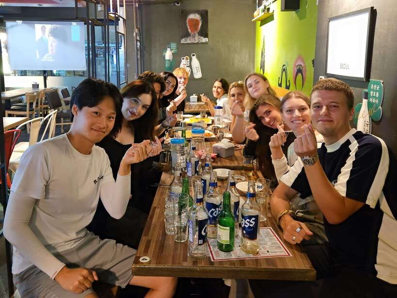 Seoul: Korean Drinking Games Night (non-drinkers welcome) - Somaek and Soju Bomb: the drinks, the ritual, and the fun role for non-drinkers