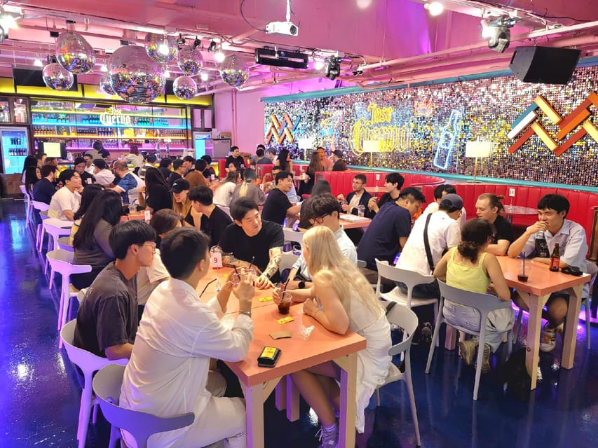 Seoul: Korean & English Language Exchange Global Party - Getting there fast: YNA Lounge near Hongdae Station exit 9