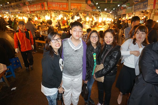 Seoul Night "Private Tour"(Korean BBQ, N-Tower, Seoul Fortress, Local Market) - Gwangjang Market After Dark, More Than Souvenirs