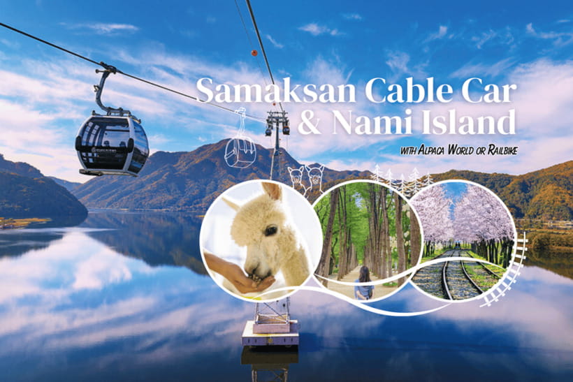 Seoul: Samaksan Cable Car & Nami with Alpaca World/Railbike - Alpaca World or Railbike: Choose the Day You Actually Want