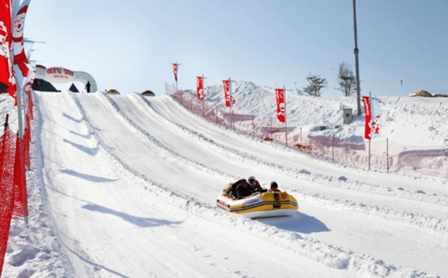 Seoul: SnowyLand in Vivaldi Park with Nami or Alpaca - Sledding and snow games: how to make the most of your SnowyLand time