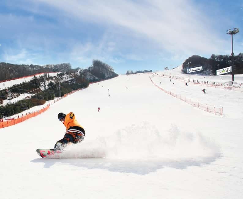 Seoul: Vivaldi Park Winter Ski with Eobi Ice Valley Day Tour - How the day works: timing, travel, and the two main stops
