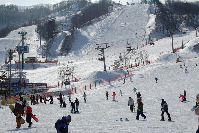 Ski Tour to Jisan Ski Resort from Seoul - The ginseng center stop on the return ride