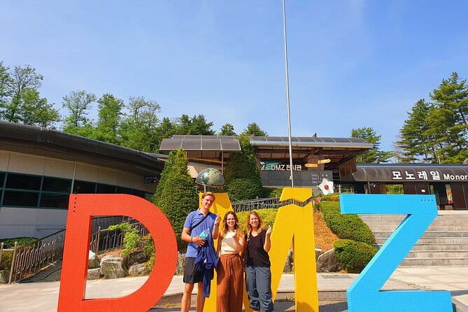 Small Group DMZ Tour from Seoul Korea with North Korean Defector - Imjingak Pyeonghwa Nuri Park: the peace theme, with real-world weight
