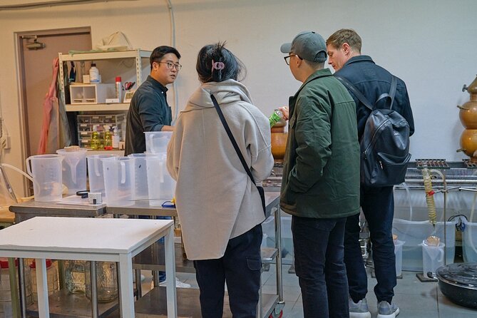 Soju Tasting at Distillery - story of 3 pigs - Price and value: what you get for $43.83 in 90 minutes