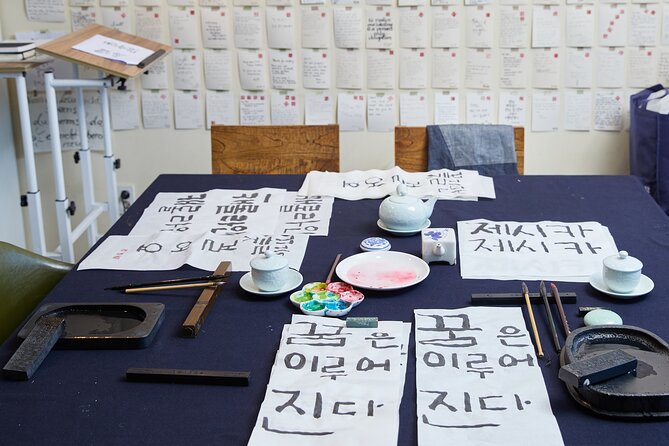 Write a Meaningful Korean Calligraphy Scroll in Insadong - Why Insadong Is the Right Place for Hangul Brushwork